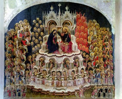 The Coronation of the Virgin in Paradise, 1438 by Jacobello del Fiore